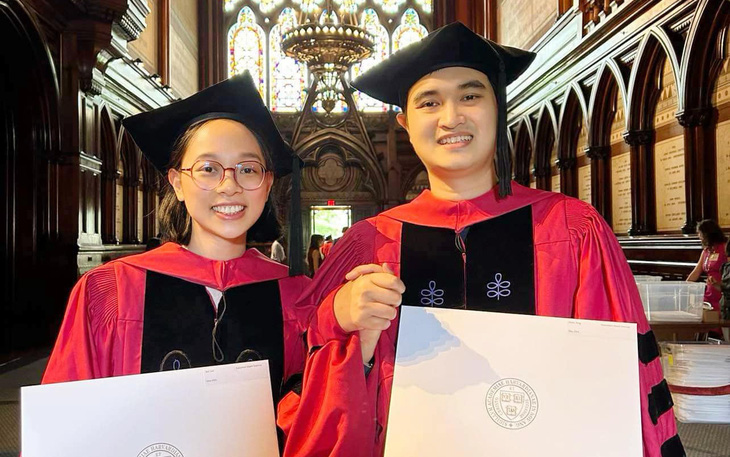 Vợ chồng 9X cùng tốt nghiệp tiến sĩ Đại học Harvard