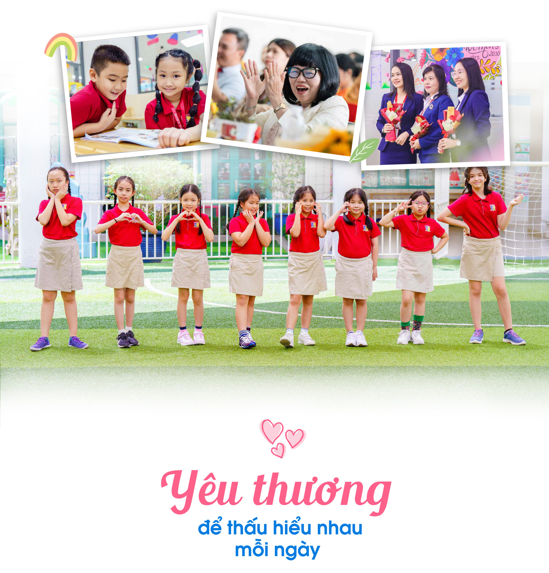 Sắc hồng ở Royal School và cái bắt tay làm nên sức mạnh diệu kỳ - Ảnh 2.