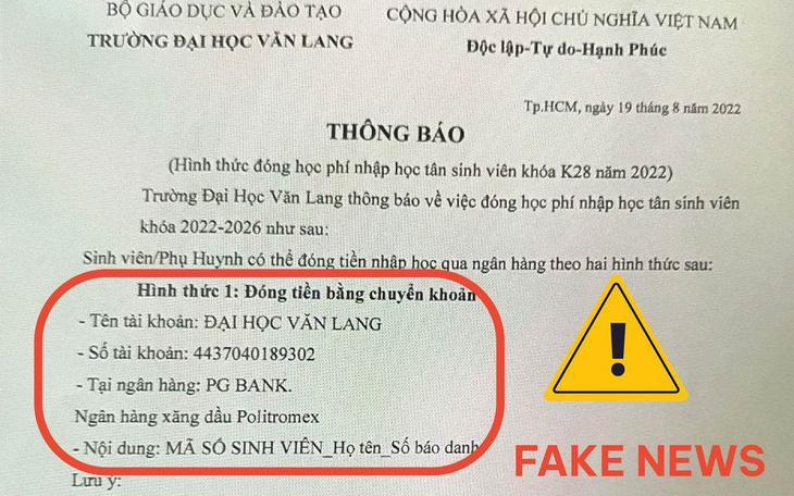 Trường đại học cảnh báo lừa đảo học bổng du học, họp mặt giao lưu sinh viên quốc tế - Ảnh 3.