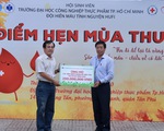 ĐH Công nghiệp thực phẩm TP.HCM ủng hộ 200 triệu đồng cho đồng bào miền Trung