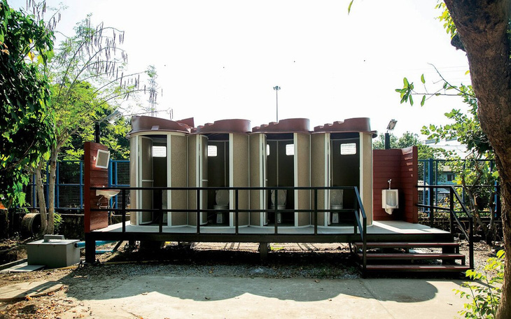 Xây dựng công trình nhà vệ sinh không phát thải đầu tiên tại Việt Nam